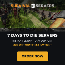 SurvivalServers 7 Days to Die server hosting
