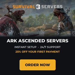 SurvivalServers Ark Survival Ascended server hosting