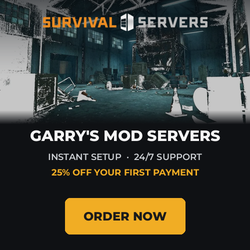 SurvivalServers Gmod server hosting