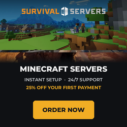 SurvivalServers Minecraft server hosting