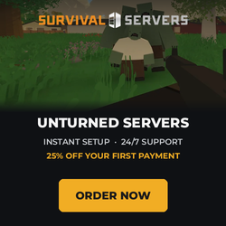 SurvivalServers Unturned server hosting