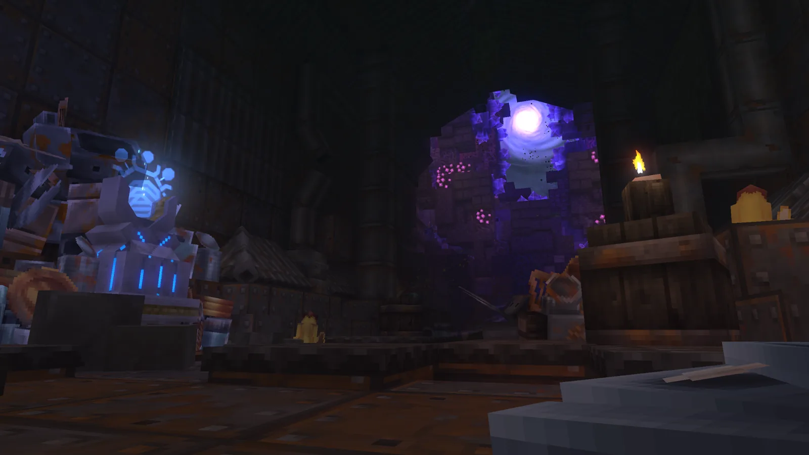 Inside the Deepworks, the first handcrafted dungeon in Hytale Chapter 1.
